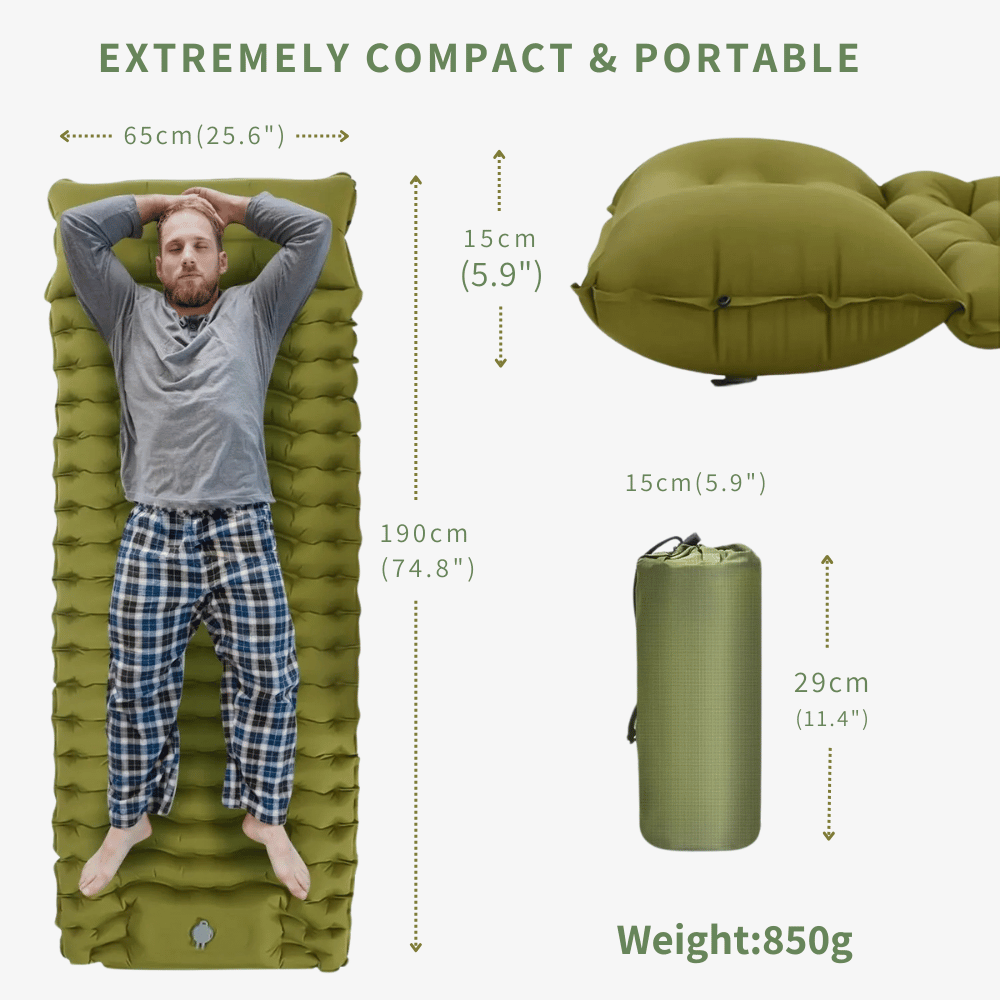 Premium sleeping pad & air mattress